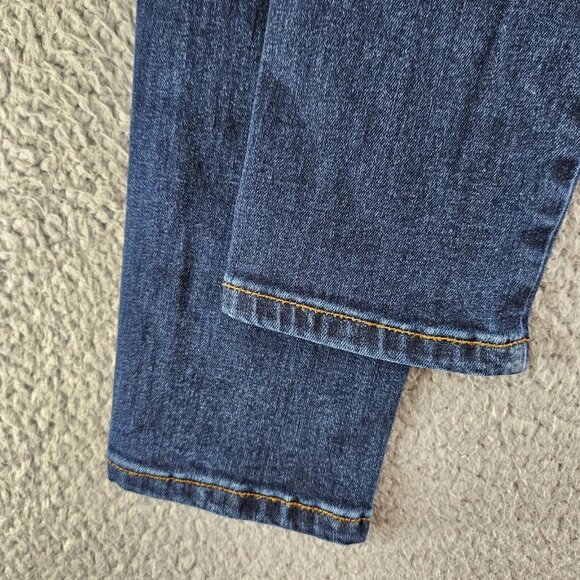 Kancan Jeans Womens 7 (28x29) Blue Mid Rise Skinny Dark Wash Stretch Denim - Picture 15 of 15